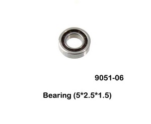 Shuang Ma 9051 9051A 9051B SM 9051 RC helicopter spare parts small bearing