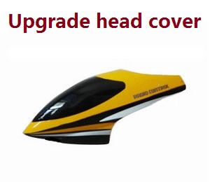 Shuang Ma 9053 SM 9053 RC helicopter spare parts upgrade head cover (Yellow)