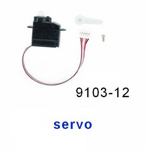 Shuang Ma 9103 SM 9103 RC helicopter spare parts SERVO