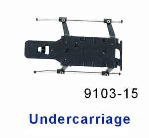 Shuang Ma 9103 SM 9103 RC helicopter spare parts undercarriage