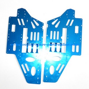 Flame Strike FXD A68690 helicopter spare parts metal frame blue