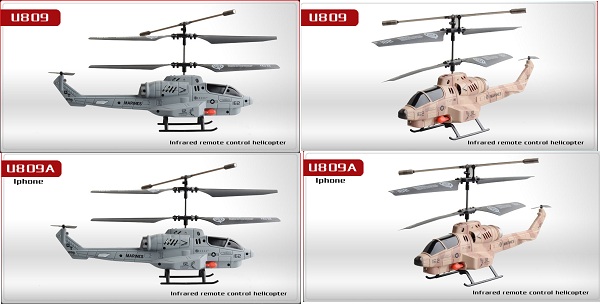 UDI RC U809 U809A Helicopter