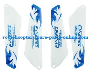 DFD F106 RC helicopter spare parts main blades (Blue)