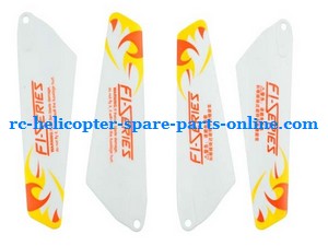 DFD F106 RC helicopter spare parts main blades (Yellow)