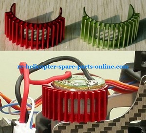 MJX F45 F645 helicopter spare parts heat sink of the main motor (green color)