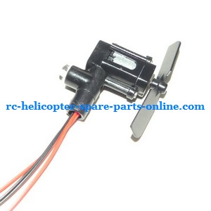 FQ777-505 helicopter spare parts tail blade + tail motor + tail motor deck + tail LED light (set)