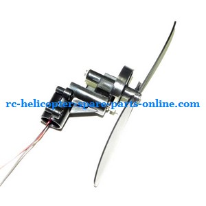 FQ777-555 helicopter spare parts tail blade + tail motor + tail motor deck (set)