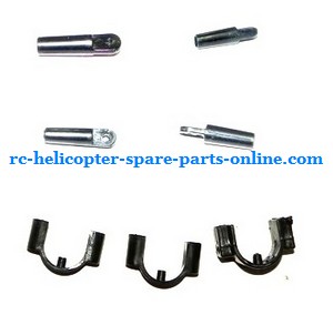 FQ777-777D FQ777-777 RC helicopter spare parts fixed set of the support bar and decorative set