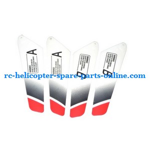 JXD 335 I335 helicopter spare parts main blades (2x upper + 2x lower)