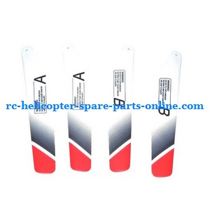 JXD 342 342A helicopter spare parts main blades (Red)