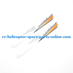 JXD 349 helicopter spare parts main blades (Yellow)