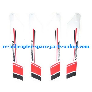 JXD 352 352W helicopter spare parts main blades (White)
