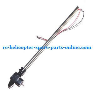 JXD 352 352W helicopter spare parts tail big pipe + tail motor + tail motor deck (Silver)