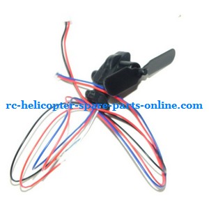 Egofly LT-712 RC helicopter spare parts tail blade + tail motor + tail motor deck (set)