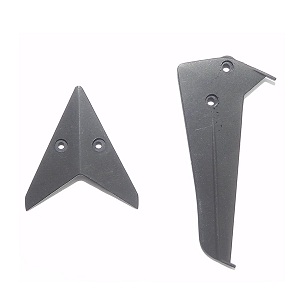 SYMA S36 RC helicopter spare parts tail decorative set (Black)