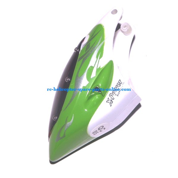SH 6020 6020-1 6020i 6020R RC helicopter spare parts Head cover (Green)