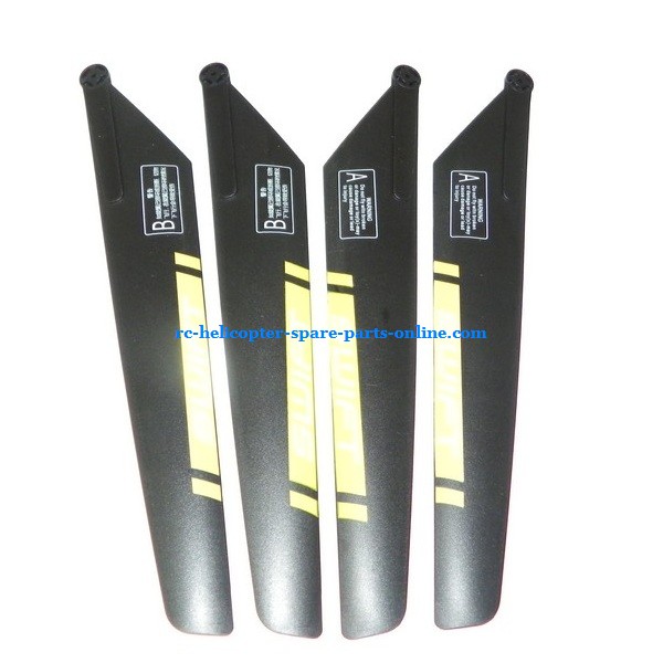SH 8830 helicopter spare parts main blades (Yellow)