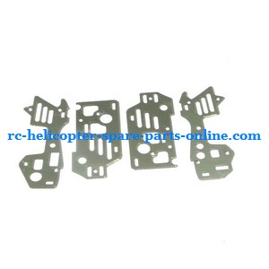 MJX T54 T654 RC helicopter spare parts metal frame set