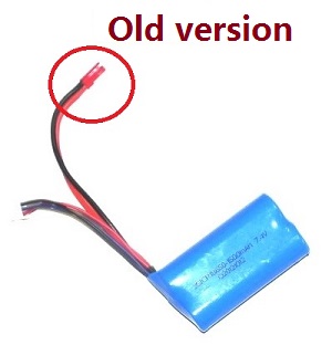 MJX T55 T655 RC helicopter spare parts battery 7.4V 1500MaH (Old version) Red plug