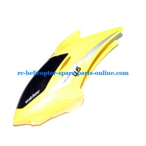 UDI RC U6 helicopter spare parts head cover yellow color