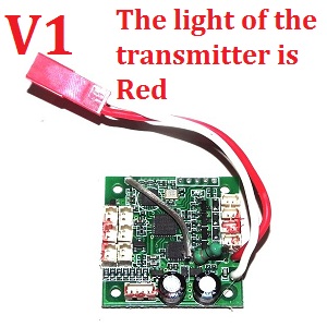 UDI RC U818A U817 U817A U817C UFO spare parts PCB BOARD (V1 Red light transmitter)