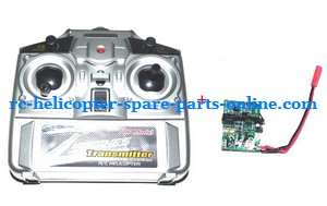ZHENGRUN ZR Model Z100 RC helicopter spare parts transmitter + PCB board (set)