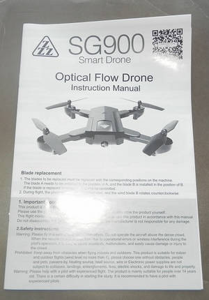 sg900 quadcopter